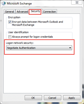 Outlook is Prompting for Password-4
