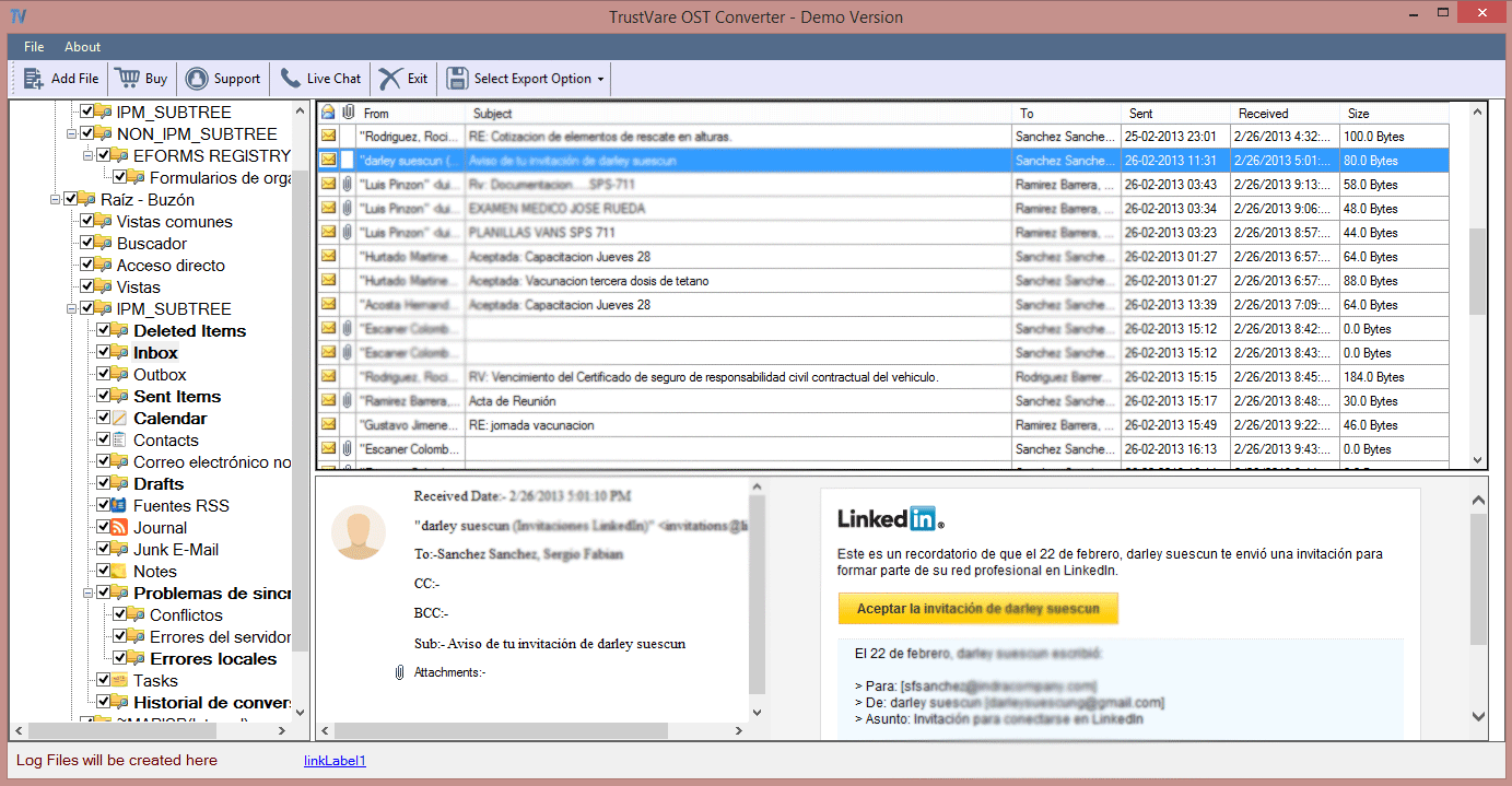 OST to NSF Converter